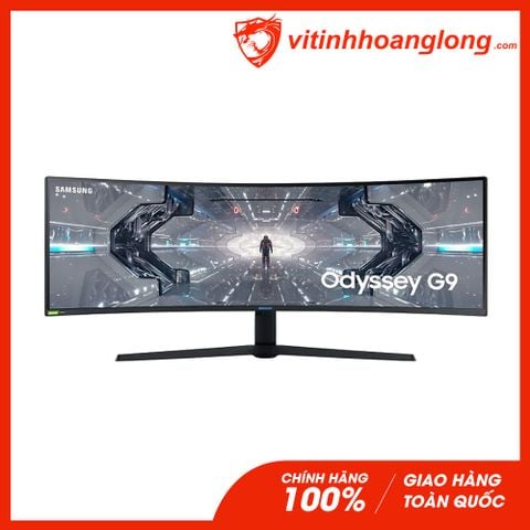  Màn hình máy tính Samsung 49 Inch Cong Odyssey G9 LC49G95TSSEXXV Dual QHD VA 240Hz 1ms G-Sync 