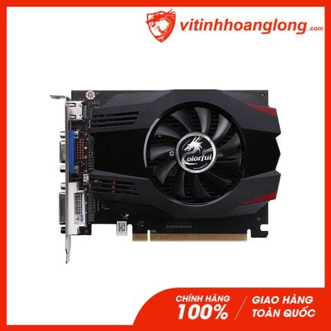  Card màn hình VGA Colorful GT 730K 4GB D3 Single Fan (GT730K 4GD3-V) 