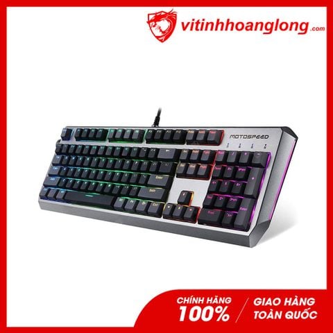  Bàn Phím cơ Motospeed CK80 RGB Gaming (Đen) 