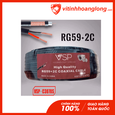  Cáp camera VSP RG59+2C EP-C3070S 200M 