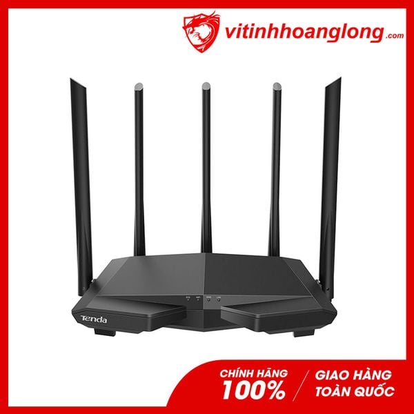 Bộ router phát wifi Tenda Archer AC7 AC1200 Smart Dual-Band 1200Mbps 5 anten