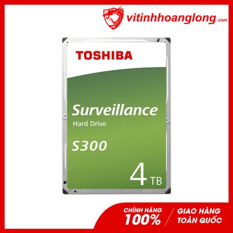  Ổ cứng HDD Toshiba 4TB Surveilance S300 (HDWT740UZSVA) 