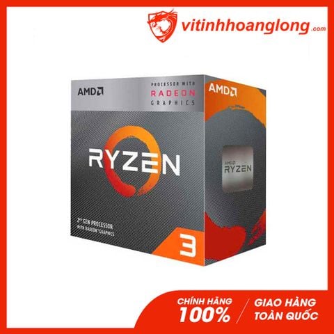  CPU AMD Ryzen 3 3200G ( 3.6GHz Up to 4.0GHz, 4 nhân 4 luồng, cache 4MB, AM4 ) 