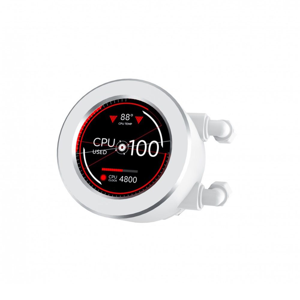  Tản nhiệt nước Xigmatek Frozr-O II 360 (EAN40450) | ARGB, LCD Pump, Trắng 