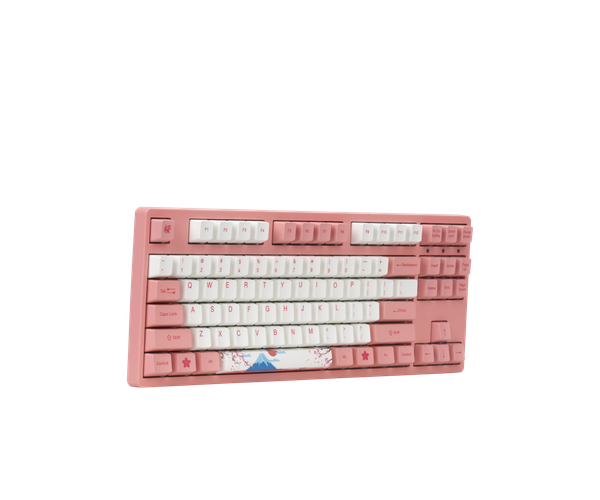  Bàn phím cơ AKKO 3087 RF World Tour Tokyo AKKO switch v3 Cream Yellow Pro 