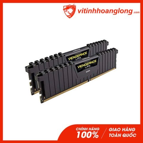  Ram PC DDR4 Corsair 16GB Bus 2666 Vengeance LPX (2x 8GB) (CMK16GX4M2A2666C16) 