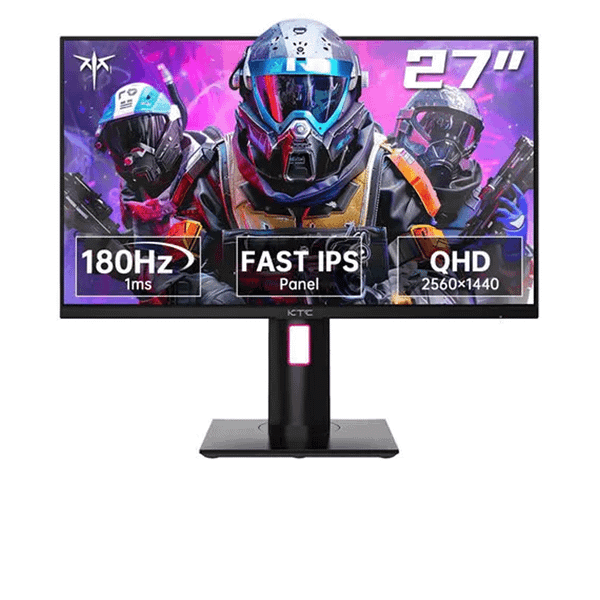  Màn hình Gaming KTC H27T22S QHD | 27 inch 2K IPS 180Hz 1ms chân CTH đen 