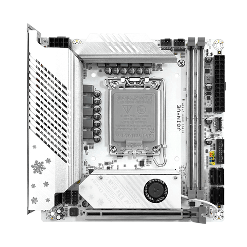  Mainboard JGINYUE B760-ITX Snow Dream DDR4 