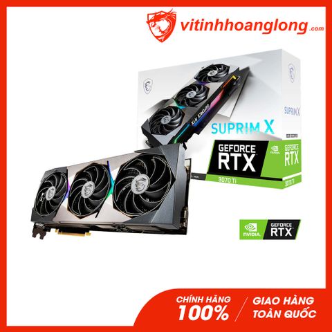  Card màn hình VGA Msi RTX 3070Ti 8GB GDDR6X Suprim X 