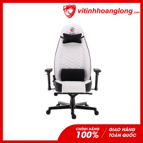  Ghế Gaming E-Dra LUX BigBoss EGC2021 Real Leather (Trắng) 