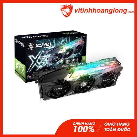  Card màn hình VGA INNO3D RTX 3080 10GB GDDR6X IChill X3 V2 LHR (C30803-106XX-1810VA37H) 