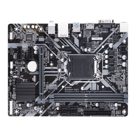  Mainboard Gigabyte H310M M.2 2.0 (rev. 1.x) | Intel H310, Socket 1151, ATX, 2 khe DDR4 