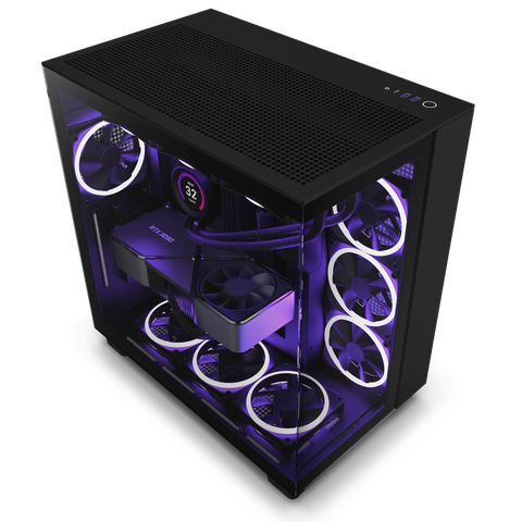  Thùng máy Case NZXT H9 Flow Black/ White 