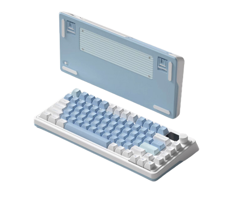  Bàn phím FL-Esports CMK75 Không dây Lake Placid Blue FLCMMK Ice Violet 