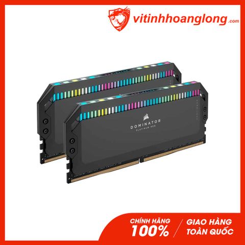 Ram PC DDR5 Corsair 64G Bus 5200 Dominator Platinum RGB (2x 32GB) (CMT64GX5M2B5200C40)