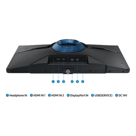  Màn Hình Samsung Odyssey G4 LS25BG400EEXXV | 25 inch Full HD IPS 240Hz 1ms Chân công thái học 