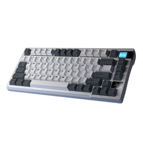  Bàn phím cơ Darmoshark K8 White Grey RGB | 3 Mode, Hot Swap, Gateron EverFree Linear Switch 
