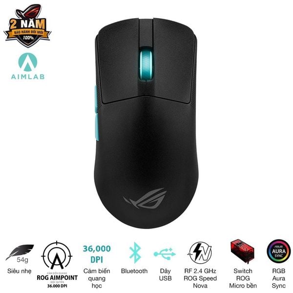  Chuột ASUS ROG Harpe Ace Aim Lab Black 