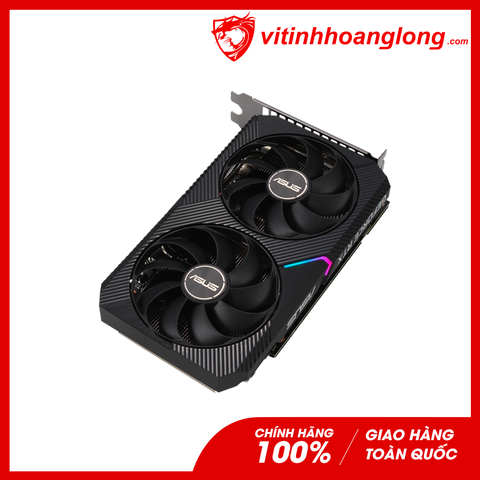  Card màn hình VGA Asus Geforce RTX 3060Ti 8GB GDDR6 Dual Mini OC V2 (DUAL-RTX3060TI-O8G-MINI-V2) 