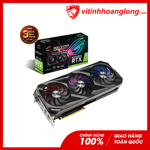  Card màn hình VGA Asus Geforce RTX 3070 Rog Strix Edition 8GB V2 GDDR6X Gaming 