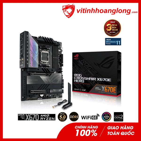Mainboard Asus Rog Crosshair X670E Hero