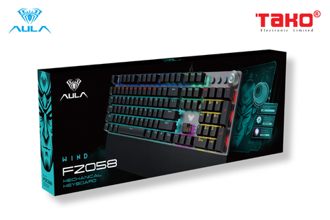  BÀN PHÍM CƠ GAMING CÓ DÂY AULA F2058 