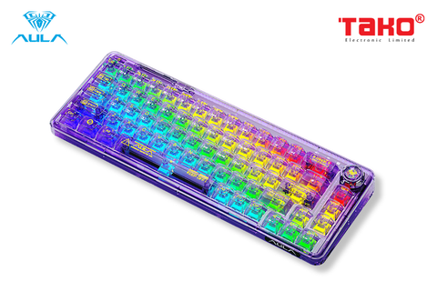  BÀN PHÍM CƠ GAMING 3 MODE AULA F68 