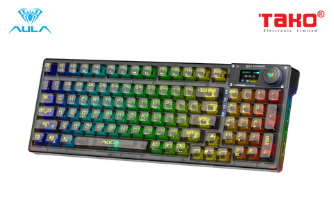  BÀN PHÍM CƠ GAMING 3 MODE AULA F98 Pro 
