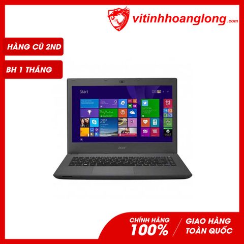  Laptop Acer Aspire E5-474-59H4: i5 6200U, Ram 8GD3, HDD 500G, 14 inch HD Cũ 