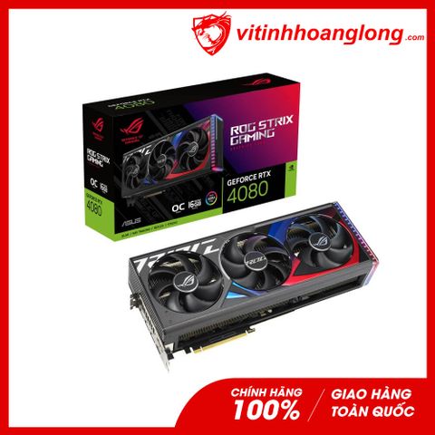  Card màn hình VGA ASUS ROG Strix GeForce RTX 4080 16GB GDDR6X OC Edition 