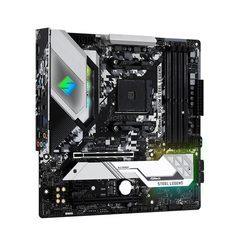  Mainboard Asrock B550M Steel Legend 