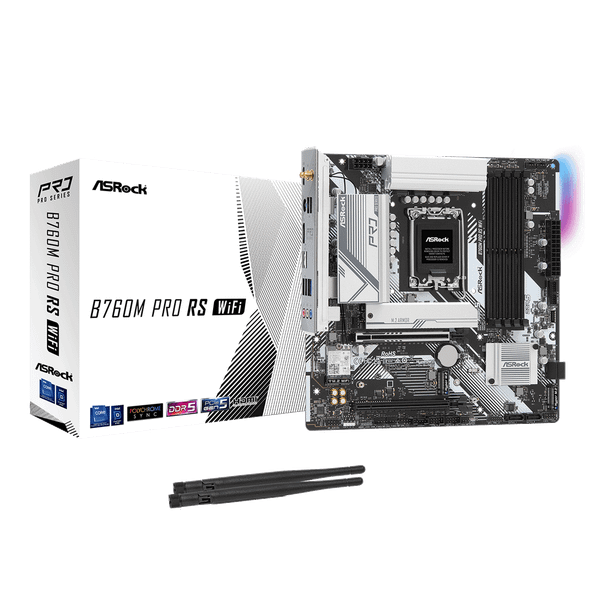  Mainboard ASRock B760M Pro Rs Wifi DDR5 