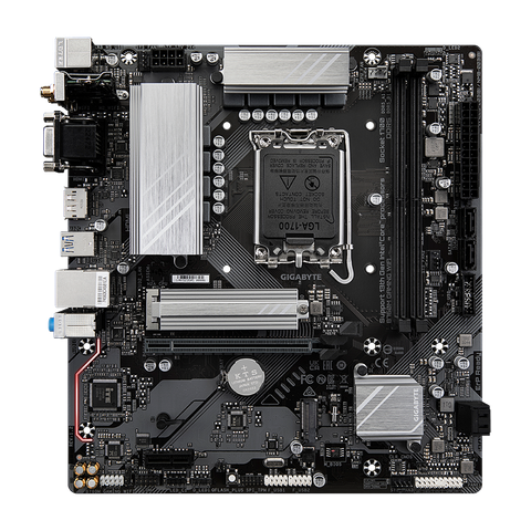  Mainboard Gigabyte B760M GAMING WIFI (rev. 1.2) | Intel B760, Socket 1700, Micro ATX, 2 khe DDR5 