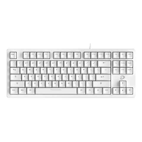  Bàn phím cơ DareU EK87L V2 - White | Firefly (Tactile) Switch 