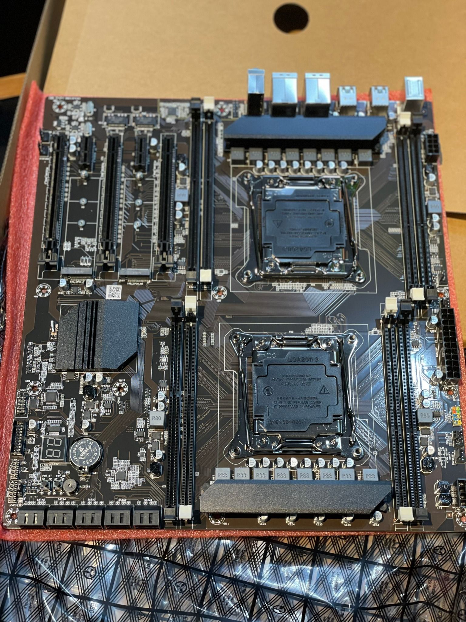 Mainboard X99ZX OEM dual chạy DDR3 ZX-DU99D3 Mainboard X99ZX OEM dual chạy DDR3 ZX-DU99D3
