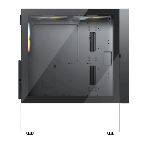  Thùng máy Case Magic GM-04 Black White - Đen trắng | Kèm sẵn 3 fan 
