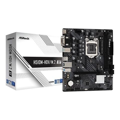  Mainboard Asrock H510M-HDV/M.2 SE | Intel H470, Socket 1200, Micro ATX, 2 khe DDR4 