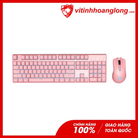  Combo Phím chuột  Motospeed CK700 PINK VERSION 