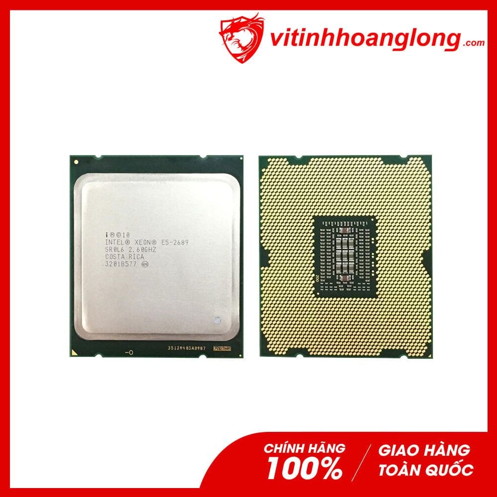 ĐÁNH GIÁ] CPU Xeon E5 2689 8 nhân 16 luồng socket LGA 2011