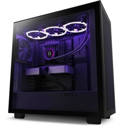  Thùng máy Case NZXT H7 Flow RGB (BLACK/ WHITE) 