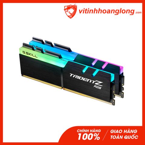  Ram PC DDR4 Gskill 16G Bus 3200 Trident Z RGB (F4-3200C16D-16GTZR) (2x 8GB) 