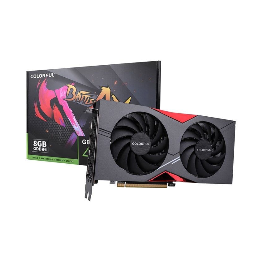  Card màn hình VGA Colorful RTX 4060 NB Duo 8GB V5-V BLACK 