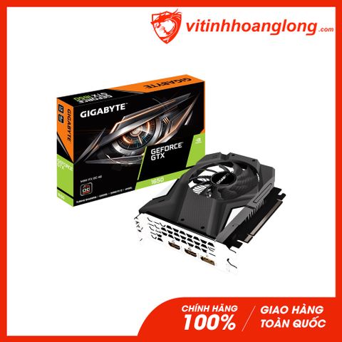  Card màn hình VGA Gigabyte Geforce GTX 1650 IXOC 4GB (4GB/DDR5/128bit/1FAN) 