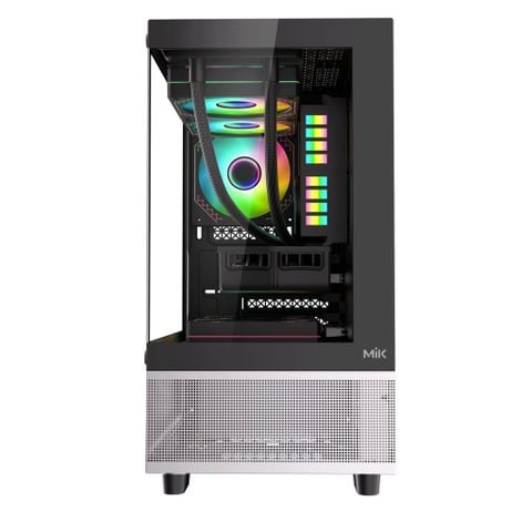  Thùng máy Case MIK Aether Gaming - Đen | Không kèm fan 