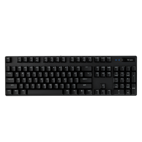 Bàn Phím Cơ Rapoo V500 Pro | Đen, LED Rainbow, Blue Switch, 104 Phím 