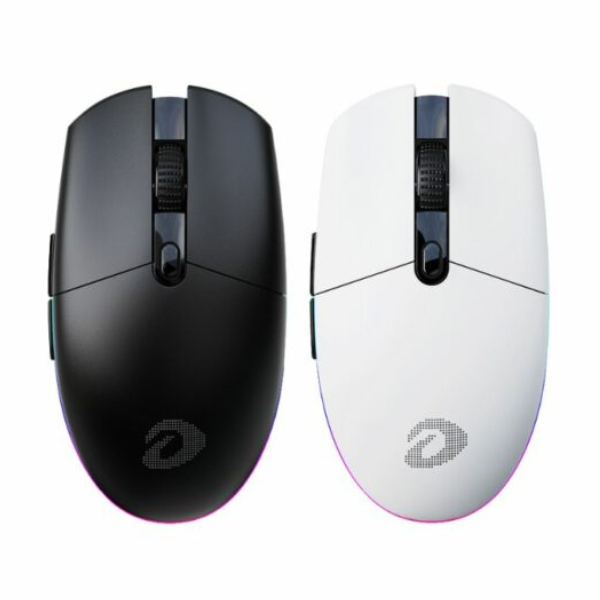  Chuột Gaming không dây DareU EM911X WIRELESS - 2.4G | Đen/ Trắng 