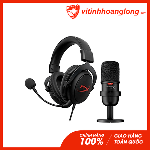  Combo Tai nghe + Microphone HyperX Streamer (HBNDL0001) 