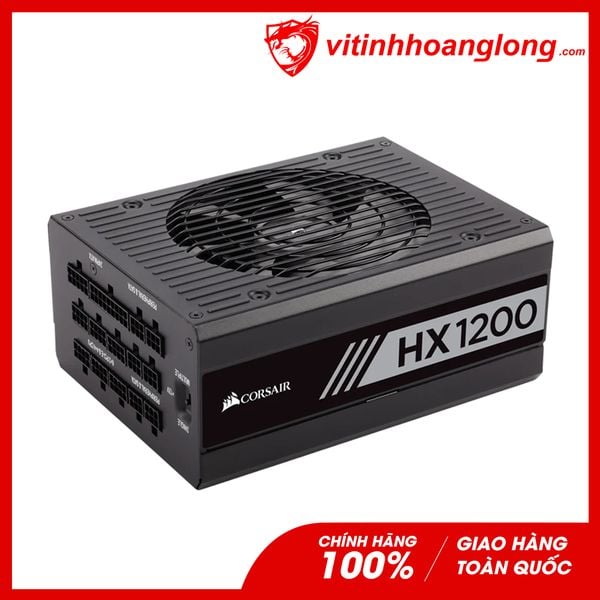 Nguồn máy tính Corsair 1200W HX1200 Platinum 80 Plus Platinum Full Modular (CP-9020140-NA)