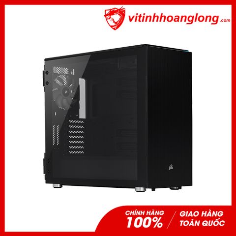  Vỏ Case máy tính Corsair 678C TG Black (CC-9011167-WW) tặng kèm 2 fan 