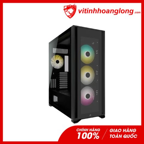  Vỏ Case máy tính Corsair iCUE 7000X RGB TG Black (CC-9011226-WW) 